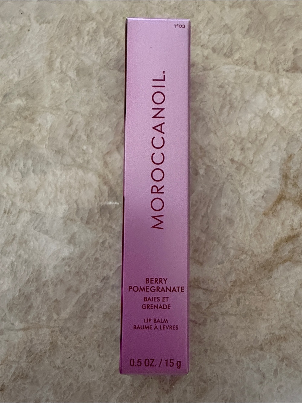 New Moroccanoil Berry Pomegranate Lip Balm